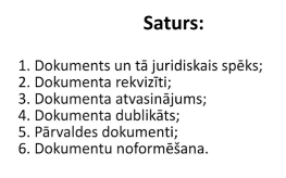 Dokumenta sagatavošana